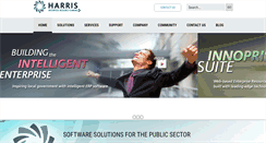Desktop Screenshot of harriserp.com